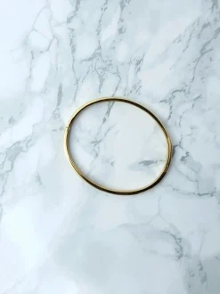 Sale Damska Bransoleta Stalowa Z Cyrkonią Złota Kimi Bransoletki