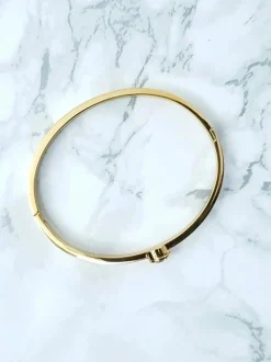 Discount Boto Damska Bransoleta Stalowa Z Cyrkonią Złota Gemma