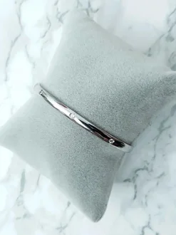 Bransoletki>Boto Damska Bransoleta Stalowa Z Cyrkoniami Srebrna Ursa