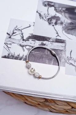 Bransoletki>Boto Damska Bransoleta Z Cyrkoniami Złota Drzewo Życia Nemdar