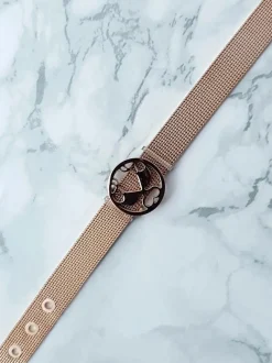 Sale Boto Damska Bransoleta Z Flamingami Różowe Złoto Salina