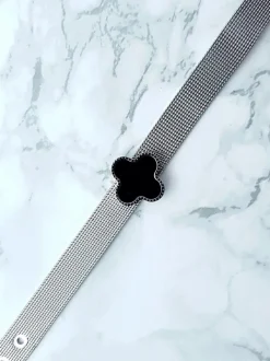 Outlet Damska Bransoleta Z Koniczyną Srebrna Salina Bransoletki