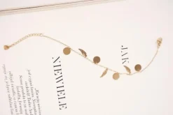 Online Boto Damska Bransoletka Celebrytka Złota 7 Zawieszek Skrzydła Aurora