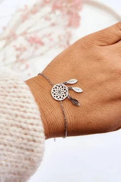 New Giorgio&Dario Damska Bransoletka Celebrytka Łapacz Snów Srebrna