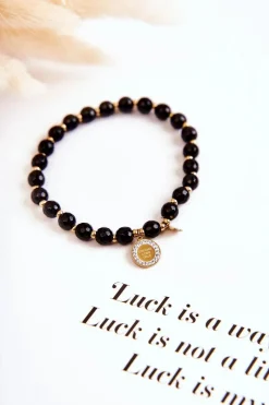 Bransoletki>Boto Damska Bransoletka Dreams Come True Czarna