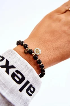 Bransoletki>Boto Damska Bransoletka Dreams Come True Czarna