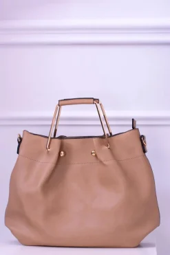 Discount Boto Damska Brązowa Torebka Worek