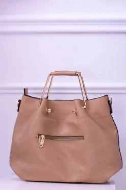 Discount Boto Damska Brązowa Torebka Worek