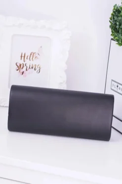 New Damska Czarna Kopertówka Złoty Łańcuch Kopertówki