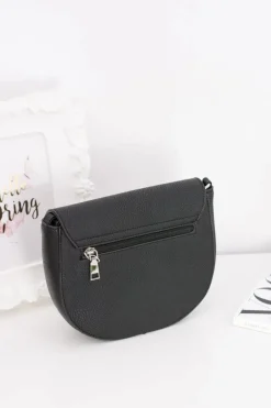 Clearance Damska Czarna Stylowa Listonoszka Listonoszki