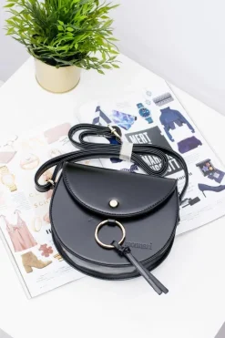 Torebki Monnari|Listonoszki></noscript>Monnari Damska Czarna Stylowa Listonoszka