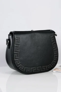 Listonoszki>Boto Damska Czarna Torebka Listonoszka na Ramię