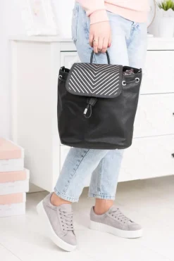 Clearance Damska Czarna Torebka Worek Torebki Klasyczne