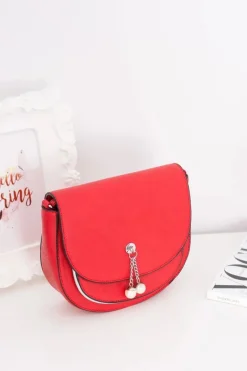 Sale Damska Czerwona Stylowa Listonoszka Listonoszki