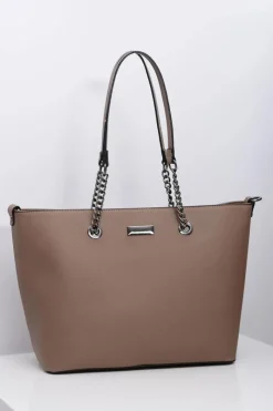 Online Boto Damska Duża Brązowa Klasyczna Torebka