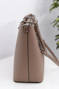 Online Boto Damska Duża Brązowa Klasyczna Torebka