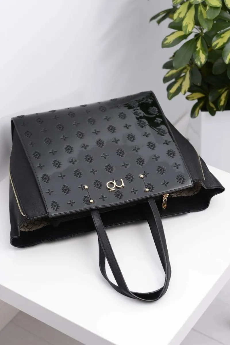 Torebki Nobo>Nobo Damska Duża Czarna Torba