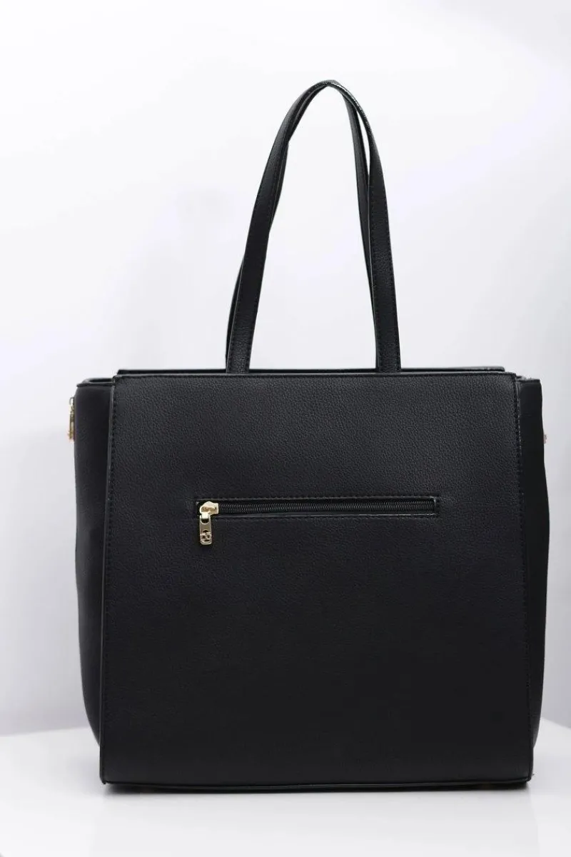 Torebki Nobo>Nobo Damska Duża Czarna Torba