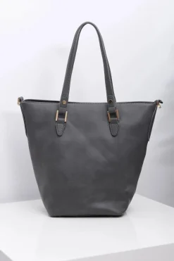 Outlet Damska Duża Szara Torba Torebki Nobo
