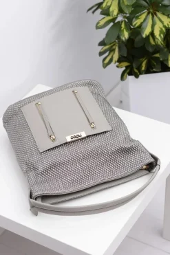 Clearance Nobo Damska Duża Szaro Srebrna Torebka