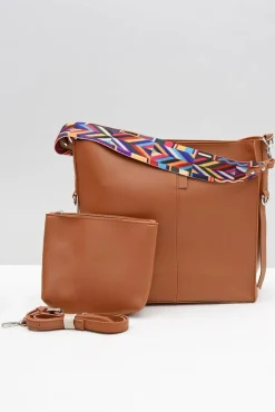 Torebki Klasyczne>Boto Damska Duża Torba Camel