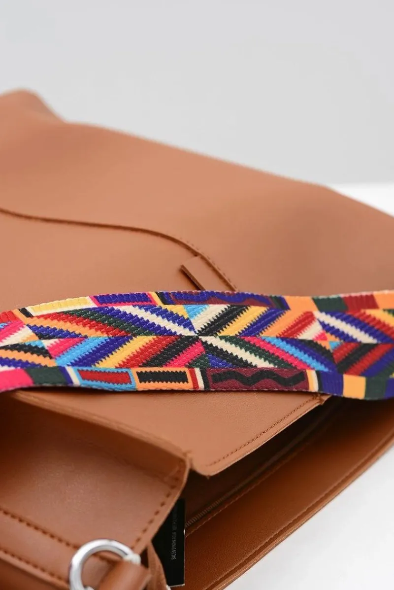 Torebki Klasyczne>Boto Damska Duża Torba Camel