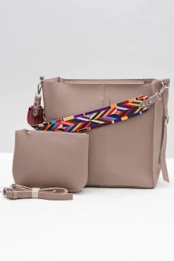 Online Damska Duża Torba Pudrowy Róż Torebki Klasyczne