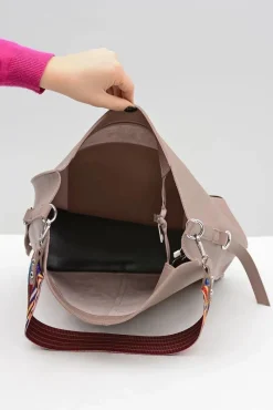 Online Damska Duża Torba Pudrowy Róż Torebki Klasyczne