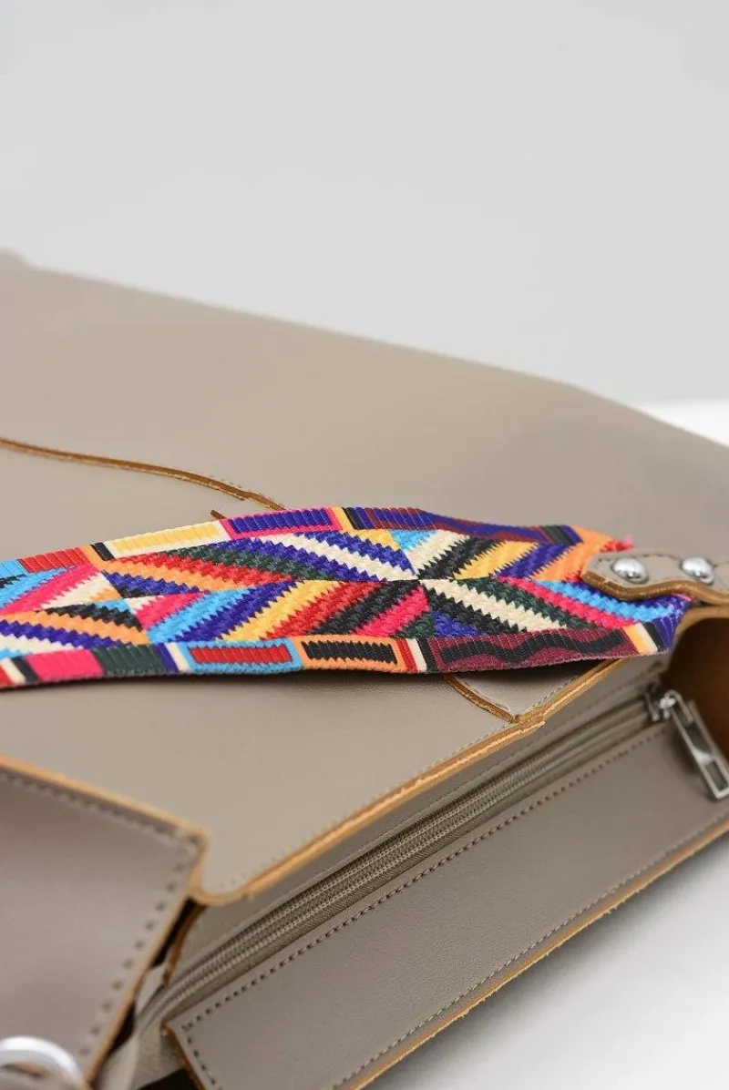 New Boto Damska Duża Torba Taupe