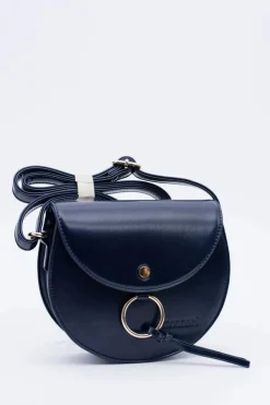 Torebki Monnari|Listonoszki>Monnari Damska Granatowa Stylowa Listonoszka