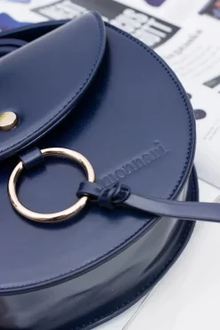 Torebki Monnari|Listonoszki>Monnari Damska Granatowa Stylowa Listonoszka