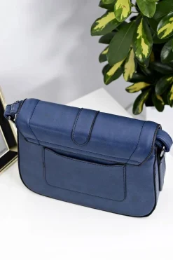 Hot Boto Damska Granatowa Torebka na Ramię Listonoszka