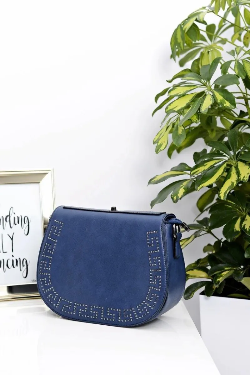 Clearance Boto Damska Granatowa Torebka Listonoszka na Ramię