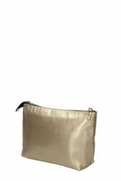 Outlet Damska Kosmetyczka L0100-C023 Złota Damskie Kosmetyczki Damskie