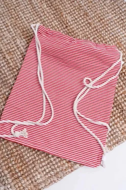 Hot Boto Damska Marynarska Torebka Czerwona Worek Plażowy