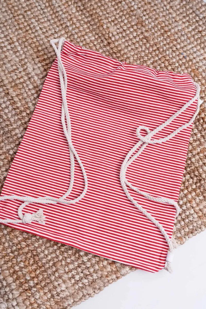 Hot Boto Damska Marynarska Torebka Czerwona Worek Plażowy