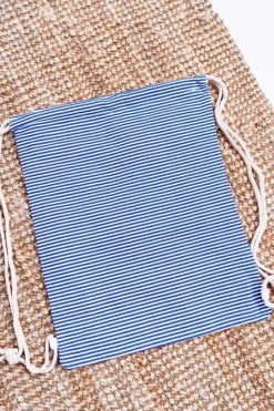 Torebki Plażowe></noscript>Boto Damska Marynarska Torebka Niebieska Worek Plażowy