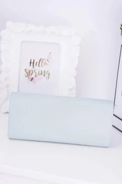 New Boto Damska Miętowa Kopertówka Złoty Łańcuch