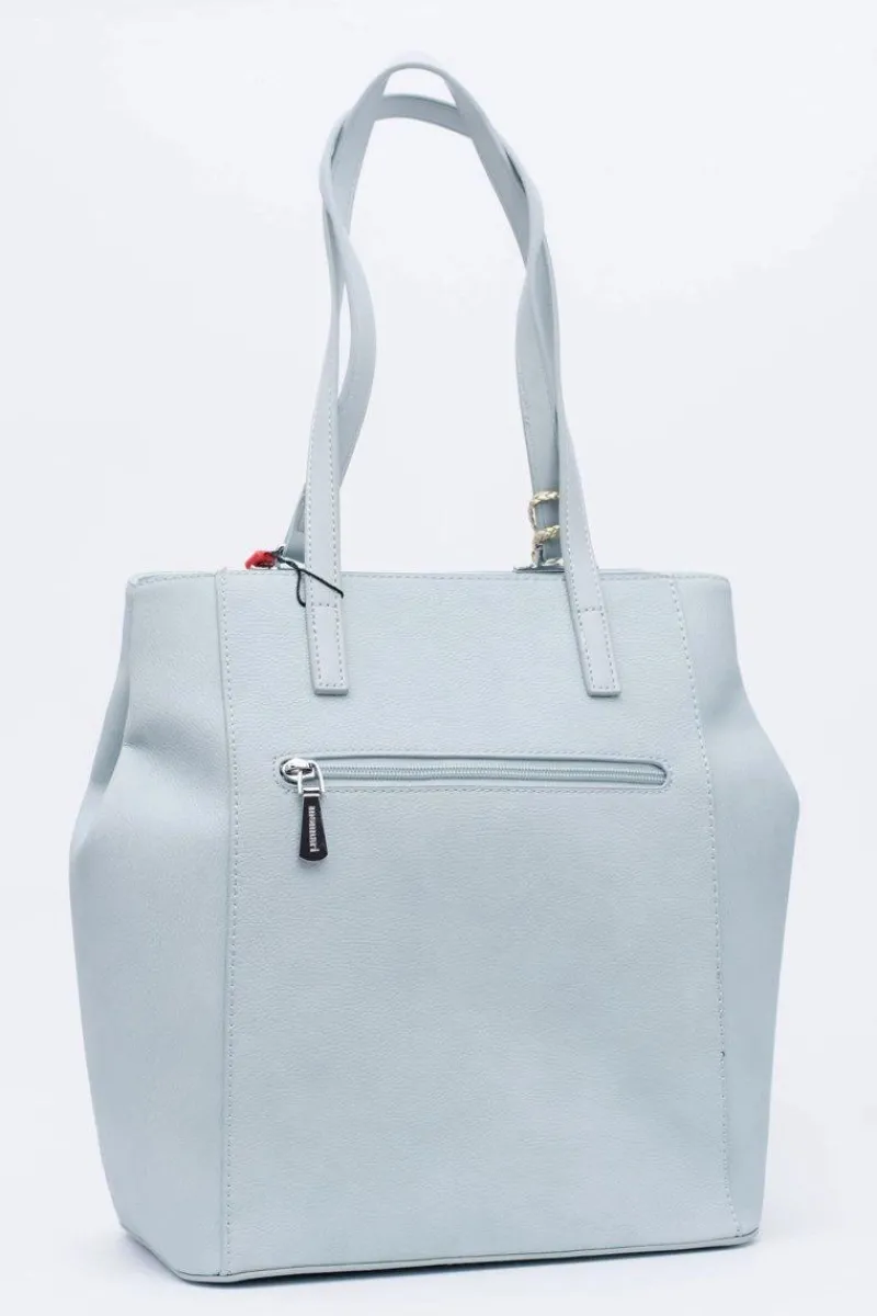 Torebki Monnari|Torebki Klasyczne>Monnari Damska Niebieska Torebka Shopper Worek