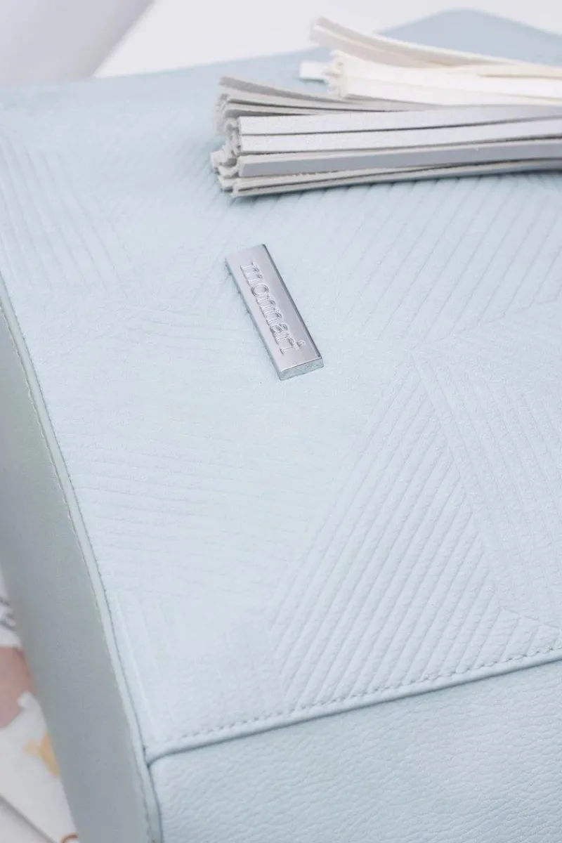 Torebki Monnari|Torebki Klasyczne>Monnari Damska Niebieska Torebka Shopper Worek