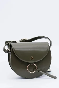 Discount Monnari Damska Oliwkowa Stylowa Listonoszka