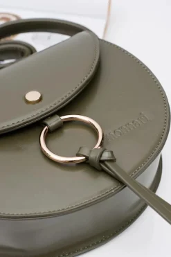 Discount Monnari Damska Oliwkowa Stylowa Listonoszka