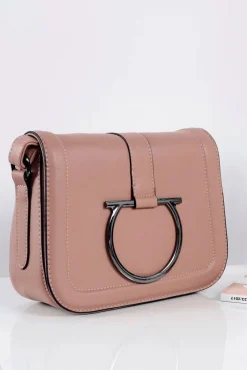 Sale Boto Damska Różowa Torebka na Ramię Listonoszka