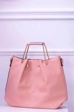 Online Damska Różowa Torebka Worek Torebki Klasyczne