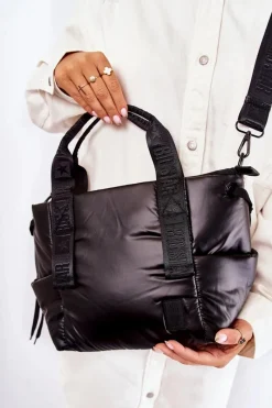 New Damska Sportowa Torebka Big Star KK574014 Czarna Torby Sportowe|Torebki Klasyczne