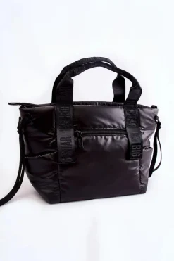 New Damska Sportowa Torebka Big Star KK574014 Czarna Torby Sportowe|Torebki Klasyczne