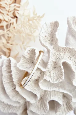 Discount Boto Damska Stalowa Bransoletka Na Zatrzask Złoto-Biała