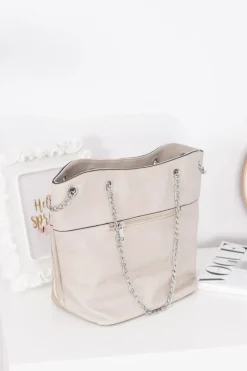 Torebki Klasyczne>Boto Damska Szara Klasyczna Torebka z Frędzlem