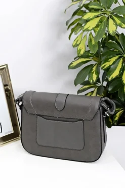 Hot Damska Szara Torebka na Ramię Listonoszka Listonoszki