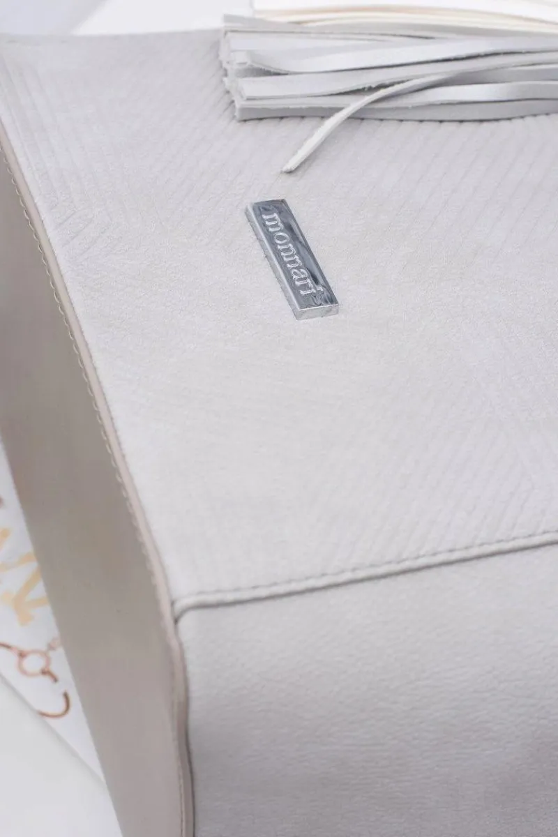 Outlet Damska Szara Torebka Shopper Worek Torebki Monnari|Torebki Klasyczne